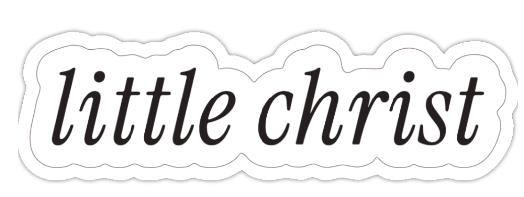 little christ sticker