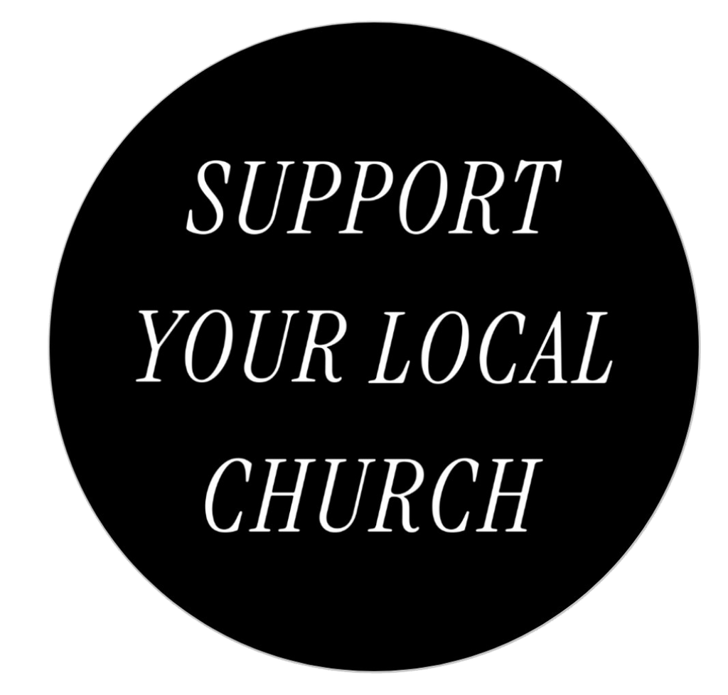 Support Your Local Church Sticker