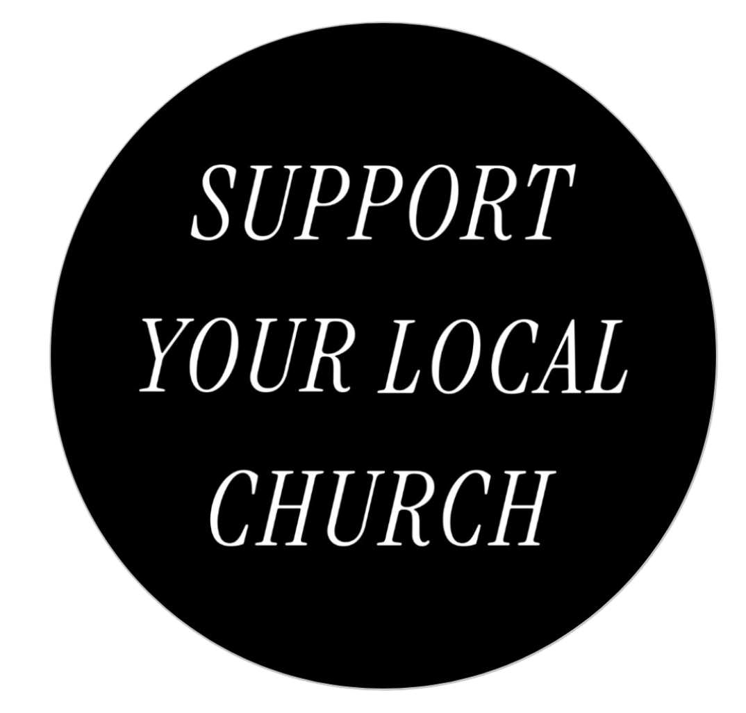 Support Your Local Church Sticker